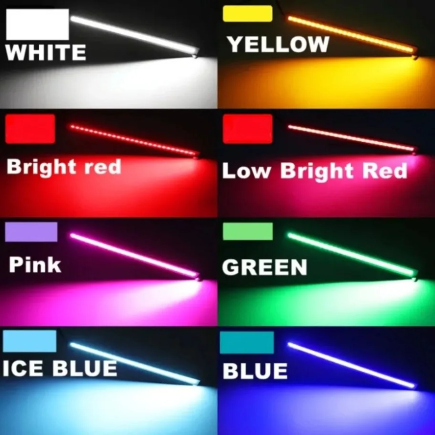 Interior Design Elements - LED COB daytime running lights 17cm