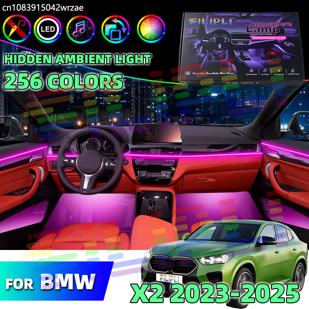 Interior Design Apps - For BMW X2 U10 LED Car