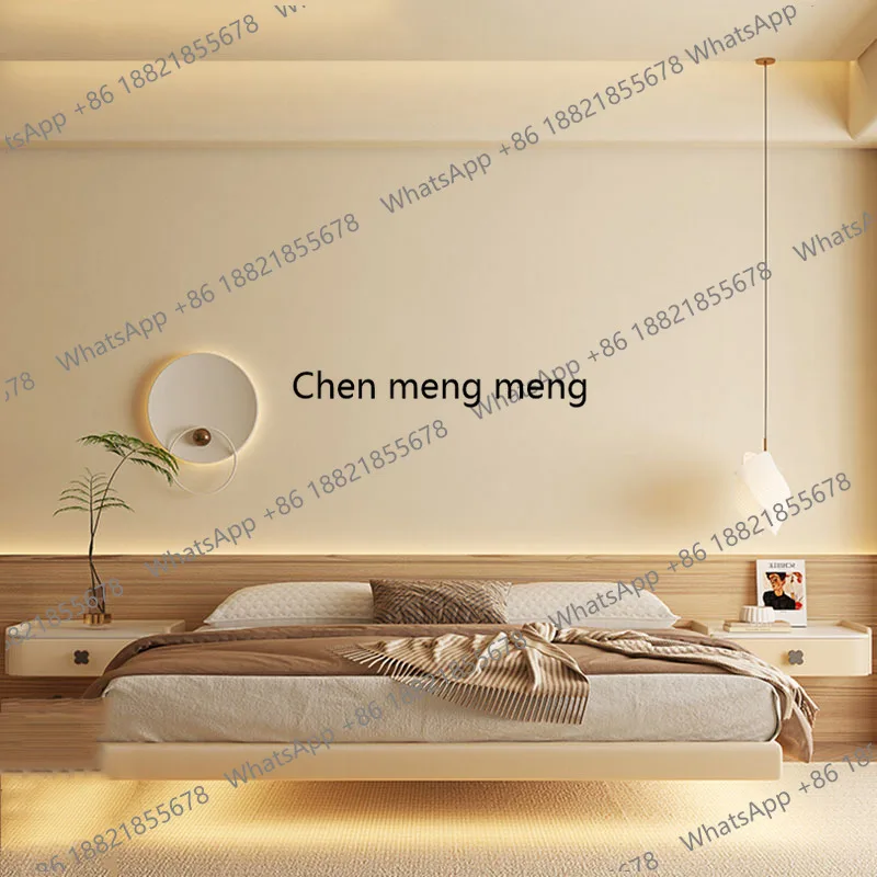 F150Sleeping Double Bed Modern - Interior Design White And Wood recension och pris