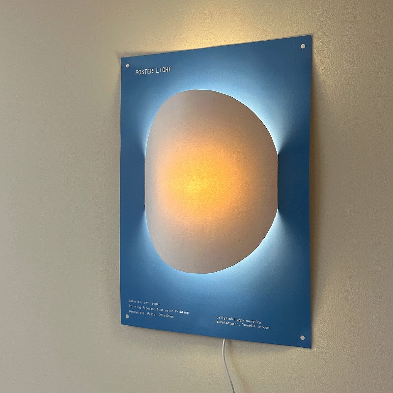 Simple Designer Paper Wall Lam - Interior Design Remote recension och pris