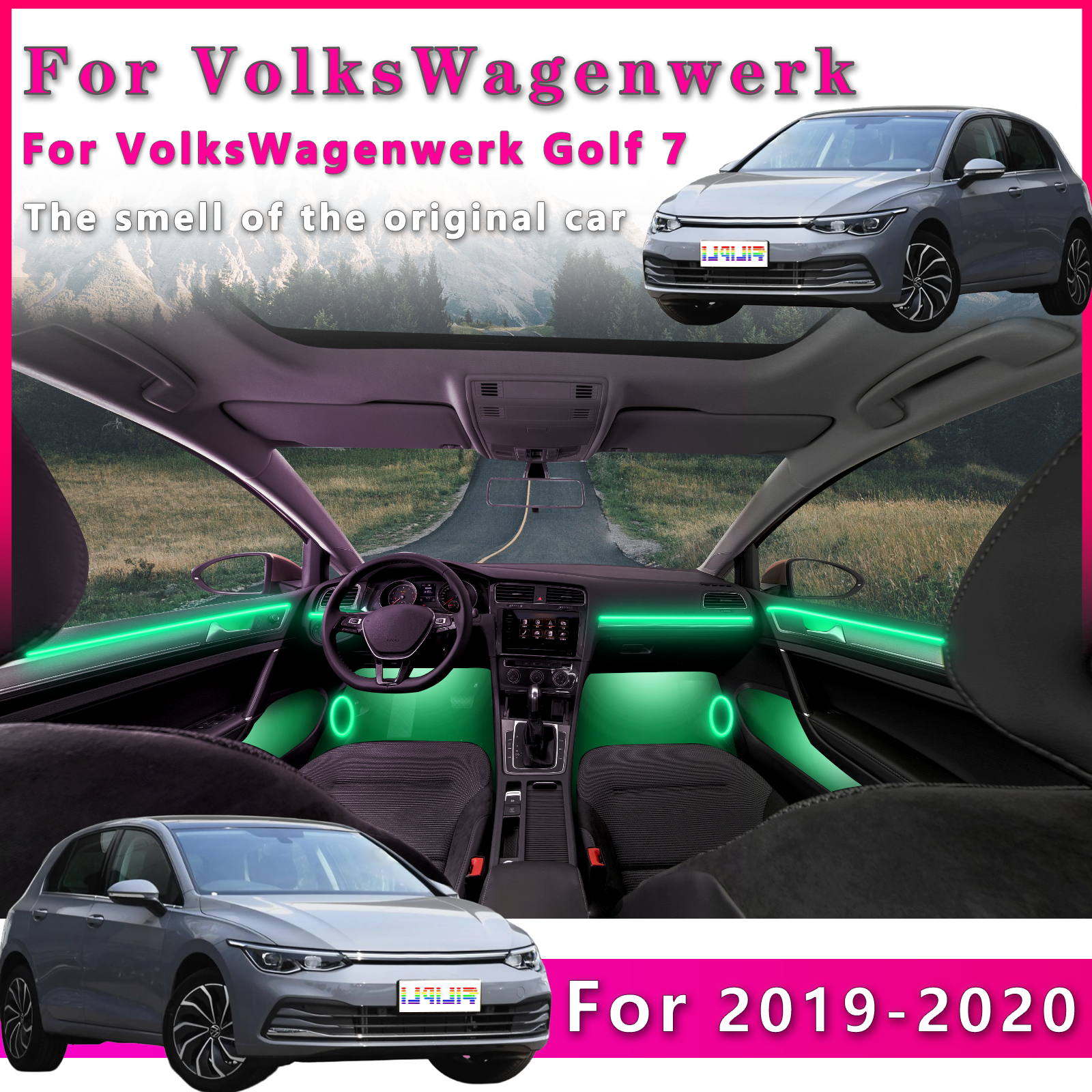 For VW Golf 7 2019-2020 Brilli - Interior Design Apps recension och pris