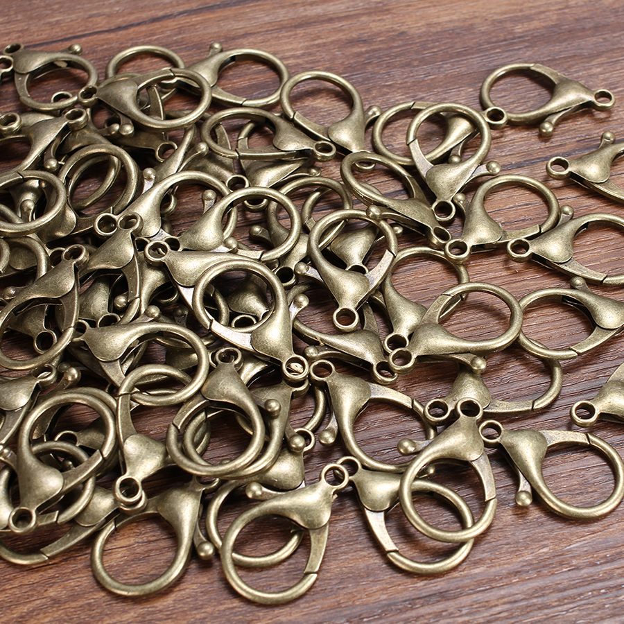 30pcs/lot Large Heart Antique  - Antique Brass Hook recension och pris