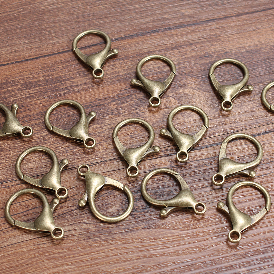 30pcs/lot Large Heart Antique  - Antique Brass Hook recension och pris