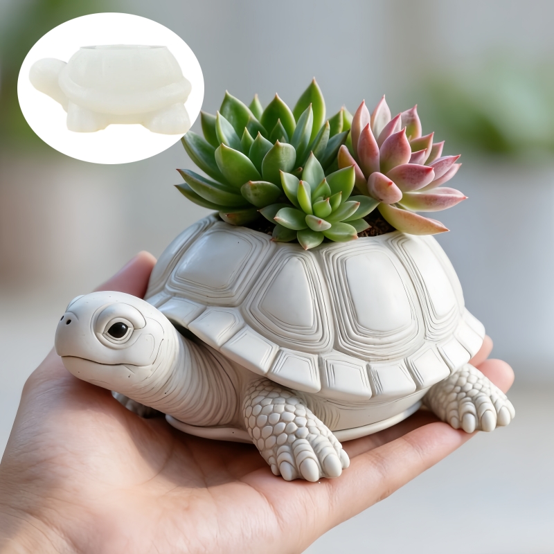 Wolf Head Shaped Flower Pot Pe - Ceramic Candle Vessel recension och pris