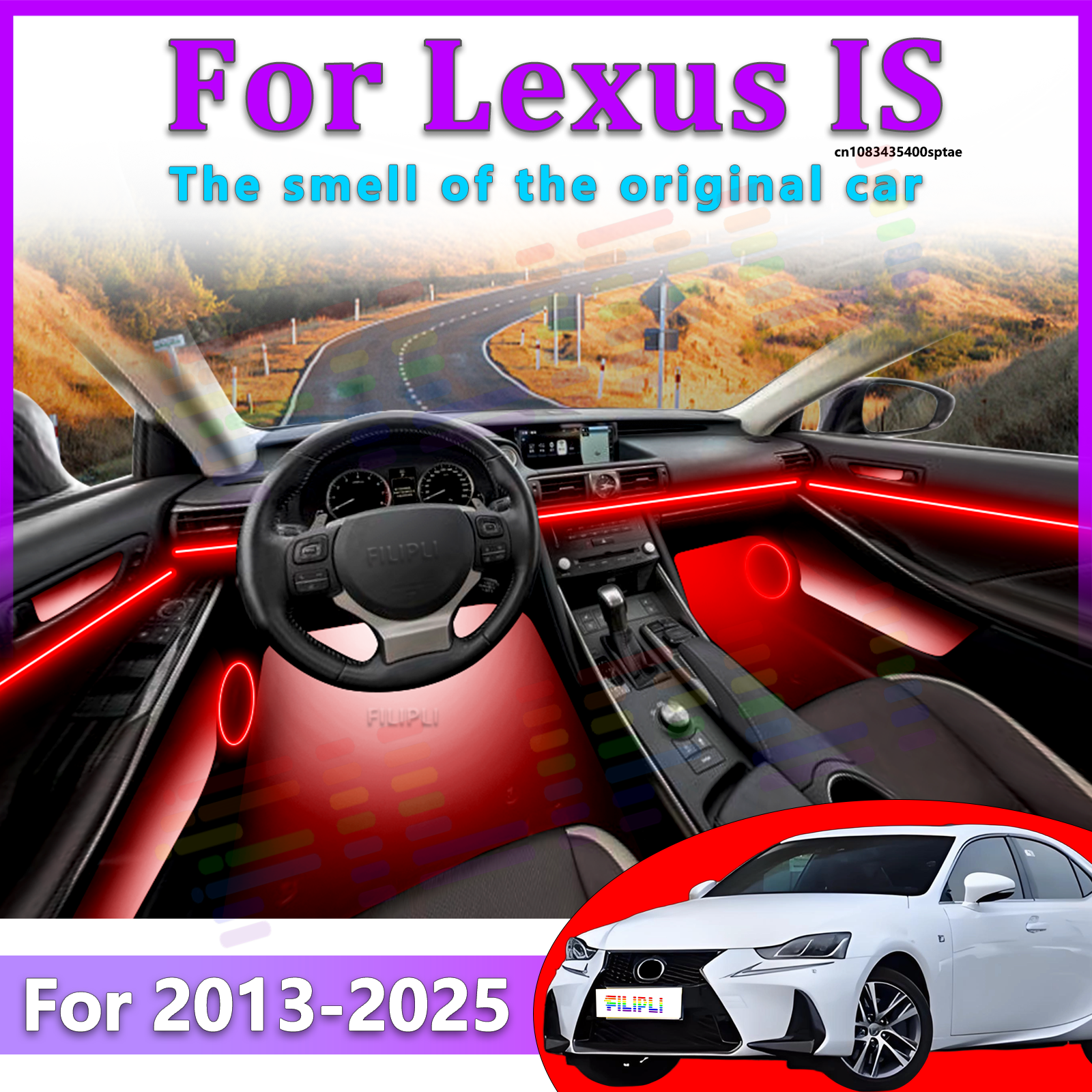 For Lexus IS 2013-2025 years P - Interior Design Apps recension och pris