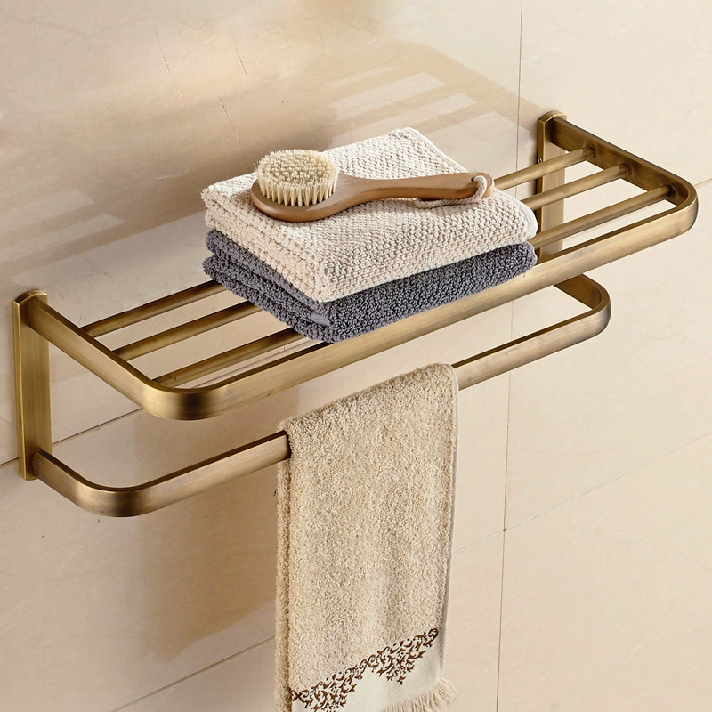 Brass Bathroom Accessories Set - Antique Brass Hook recension och pris