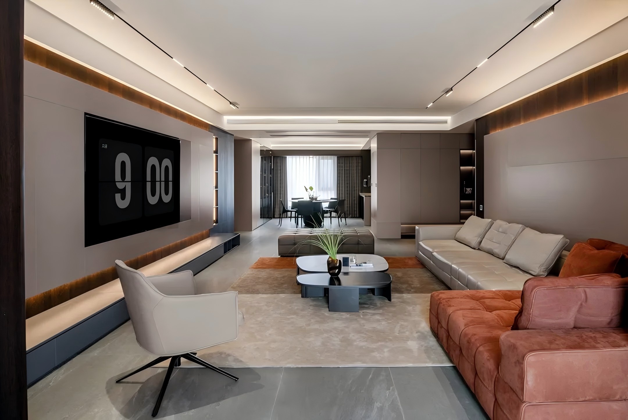 Spongde Modern Apartment 3D Re - Interior Design Graphic Design recension och pris