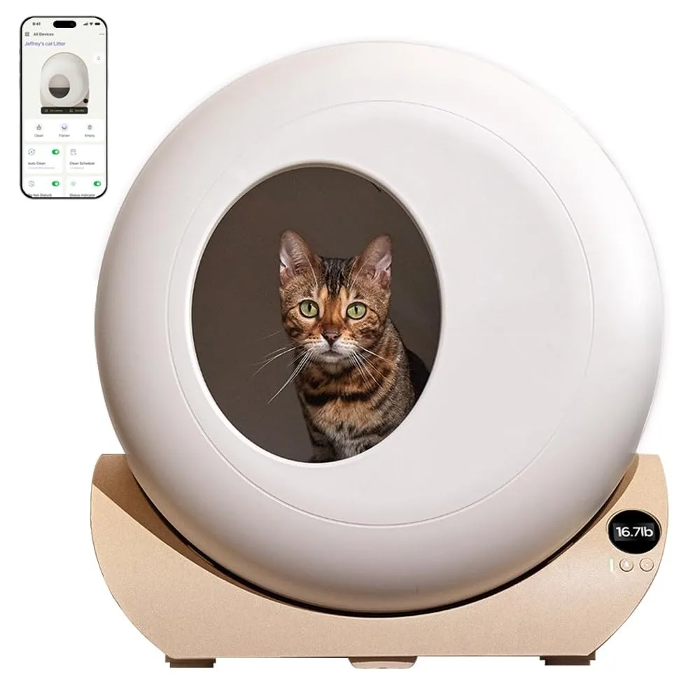 Automatic Self Cleaning Cat Li - Interior Design Apps recension och pris