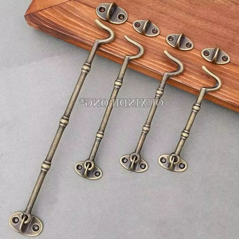 European Antique 10PCS Solid B - Antique Brass Hook recension och pris