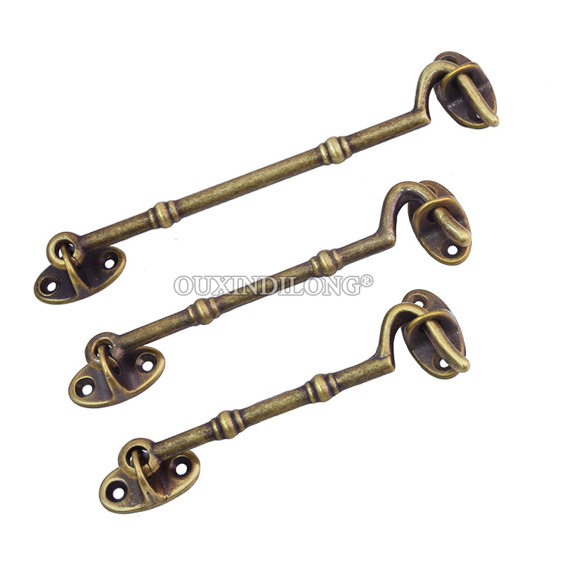 European Antique 10PCS Solid B - Antique Brass Hook recension och pris