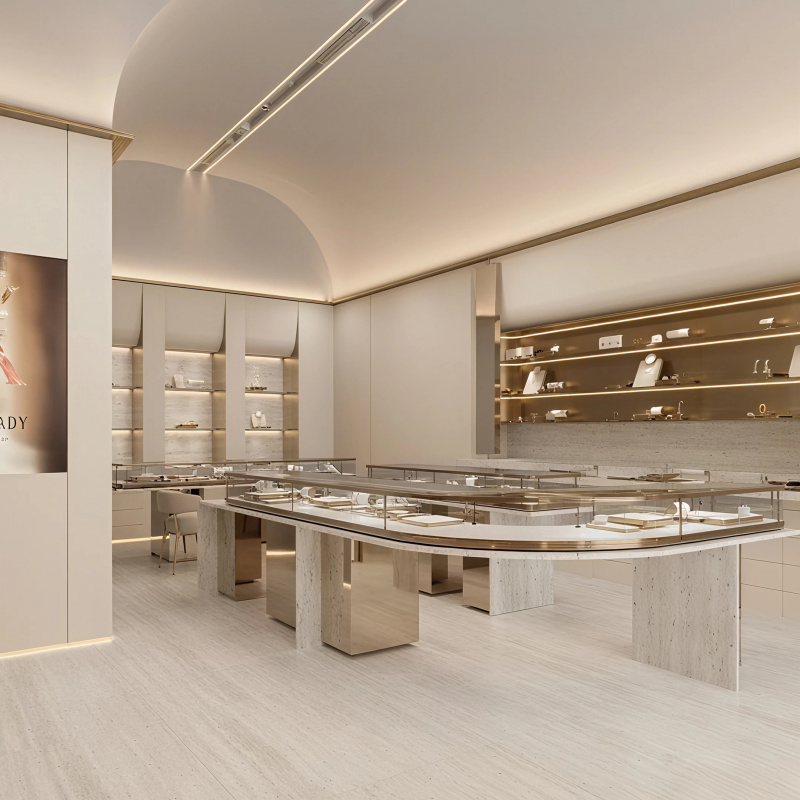 custom.Luxury Jewellery Shop O - Interior Design Retail recension och pris