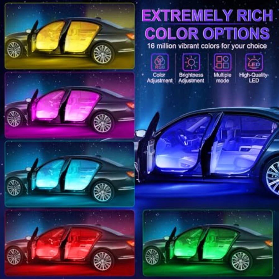 Interior Car LED Lights, Smart - Interior Design Apps recension och pris