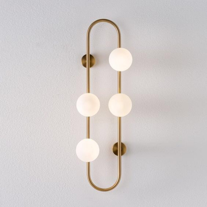 Modern Glass Wall Lights Bedro - Interior Design Elements recension och pris