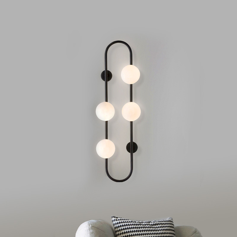 Modern Glass Wall Lights Bedro - Interior Design Elements recension och pris