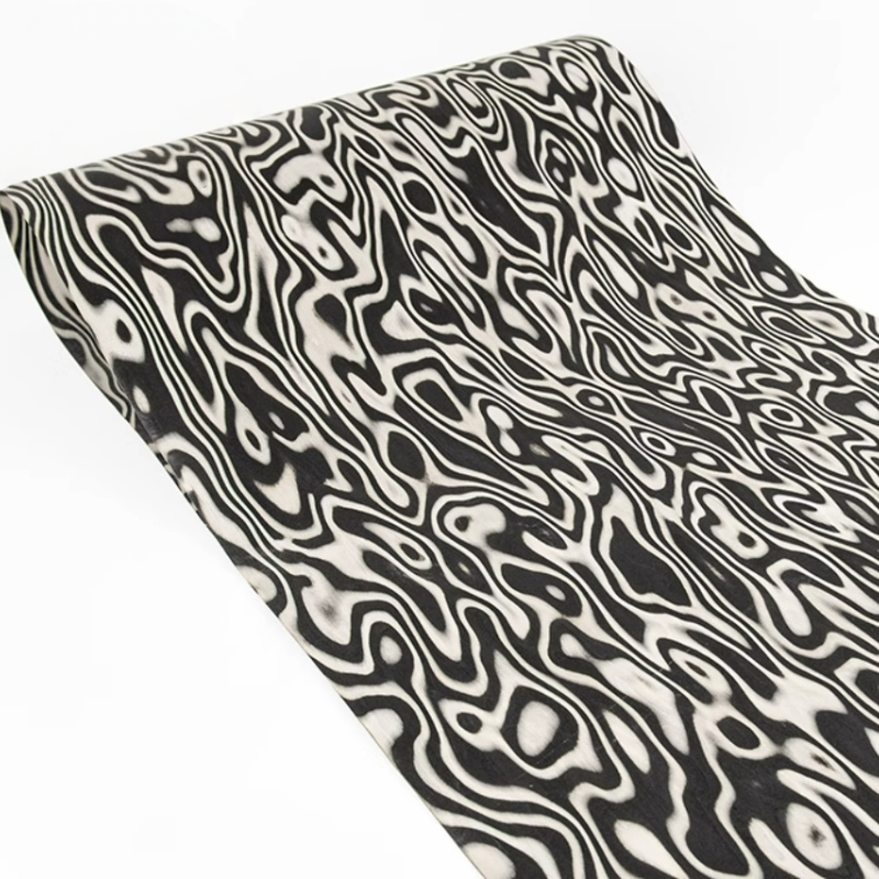 Tech Black White Graphic Wood  - Interior Design Graphic Design recension och pris