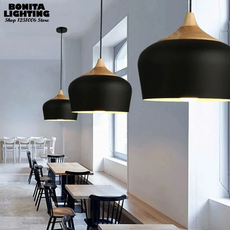 Nordic Aluminum Big Lampshade  - Interior Design White And Wood recension och pris