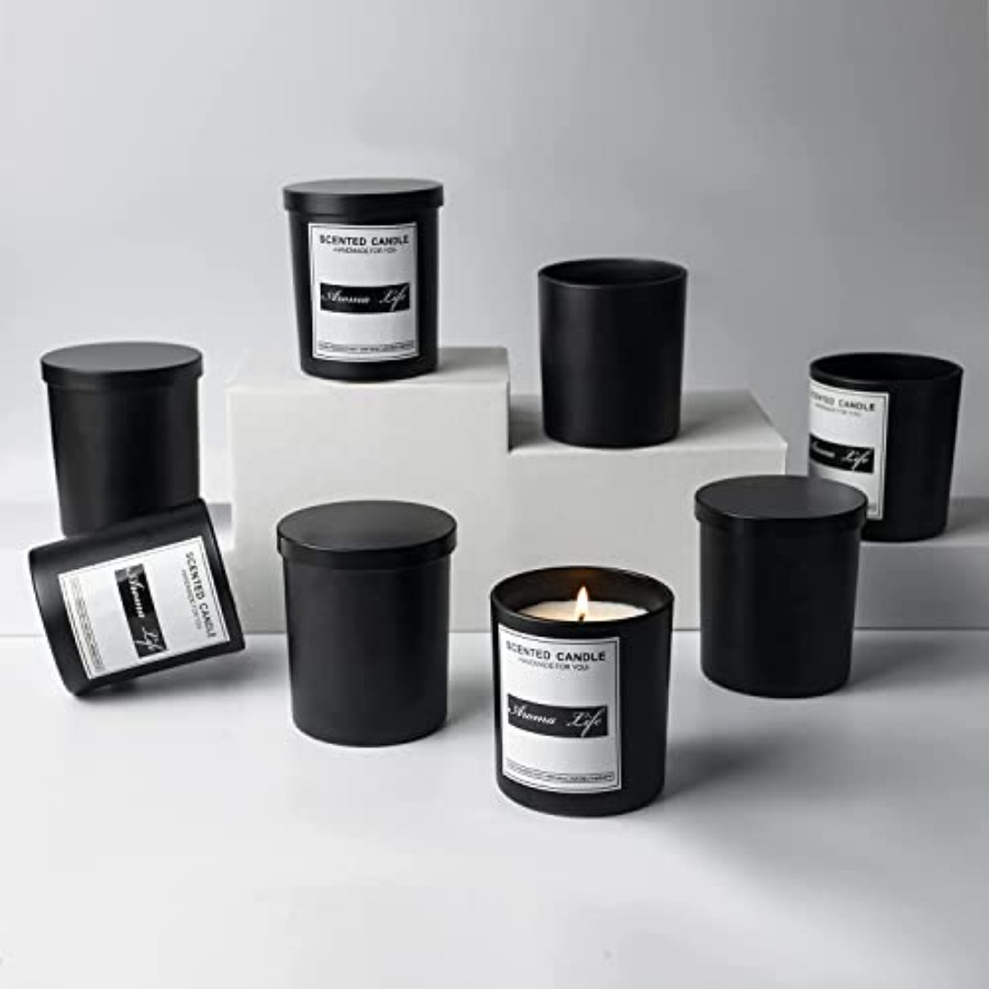 10oz 16 Pack Thick Candle Jars - Ceramic Candle Vessel recension och pris