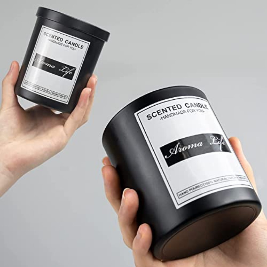 10oz 16 Pack Thick Candle Jars - Ceramic Candle Vessel recension och pris