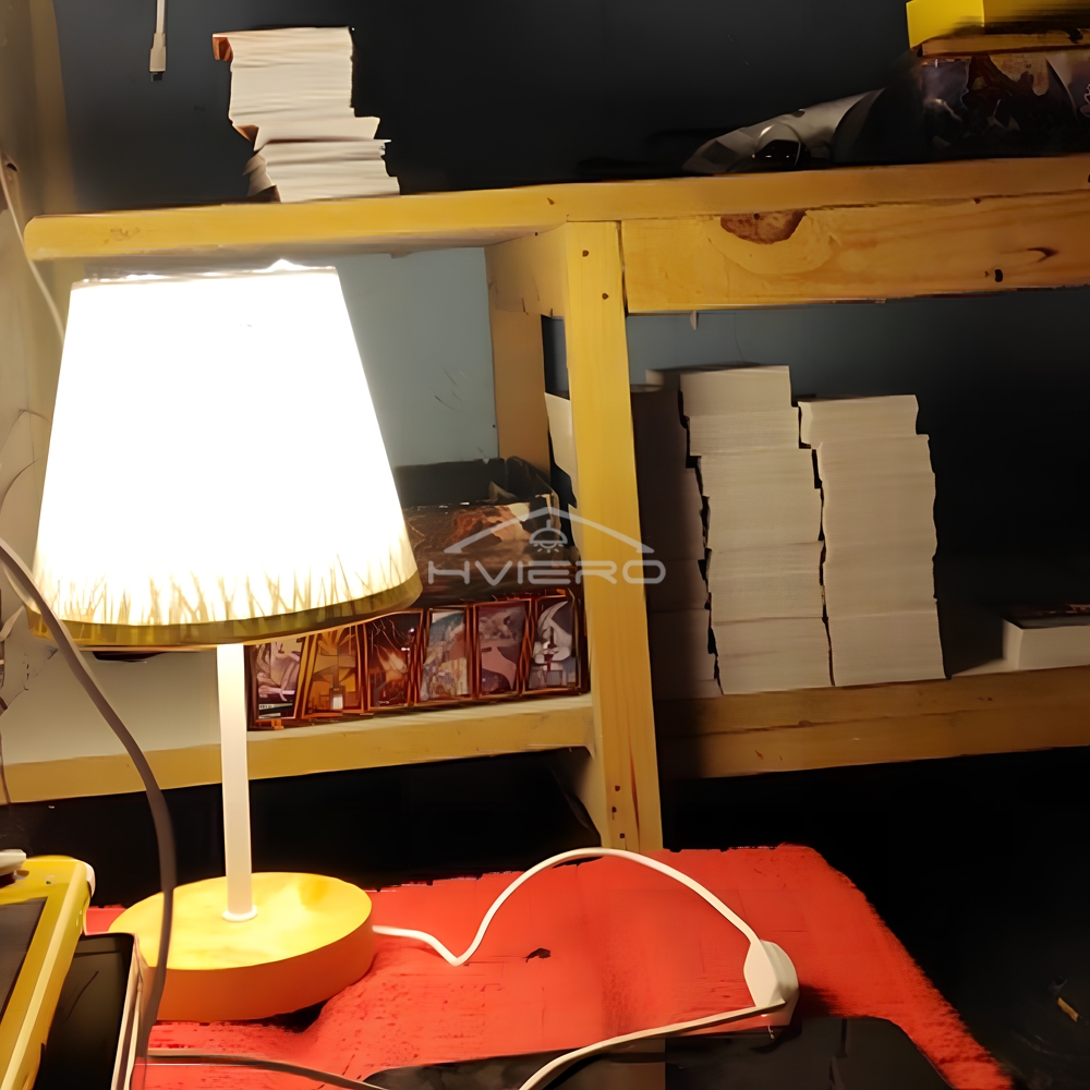 Desk Lamp Fabric Shade Bedroom - Interior Design Elements recension och pris