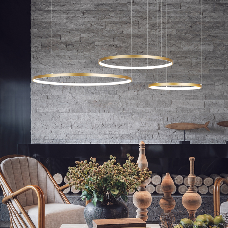 Nordic Modern Led Chandelier D - Interior Design Remote recension och pris