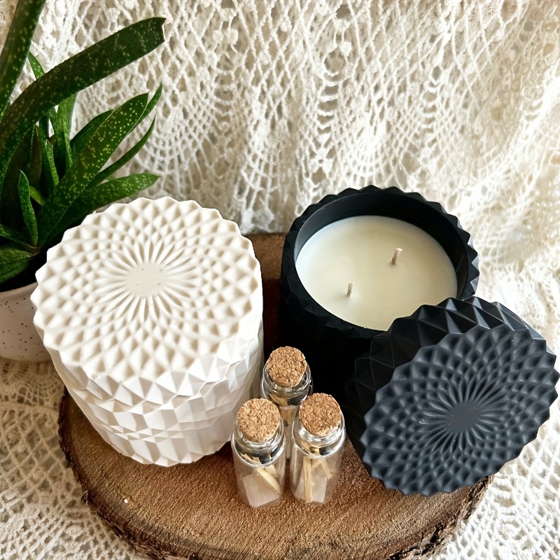 1set Ripple Candle Cup Resin M - Ceramic Candle Vessel recension och pris