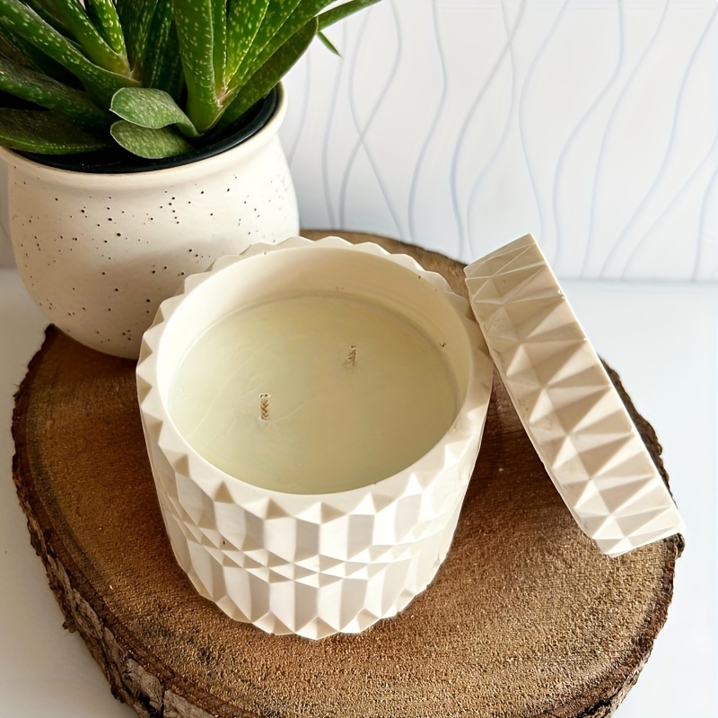 1set Ripple Candle Cup Resin M - Ceramic Candle Vessel recension och pris