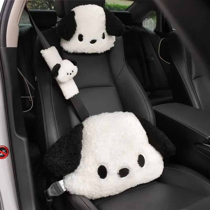 Cartoon Car Plush Lumbar Pillo - Interior Design Course recension och pris