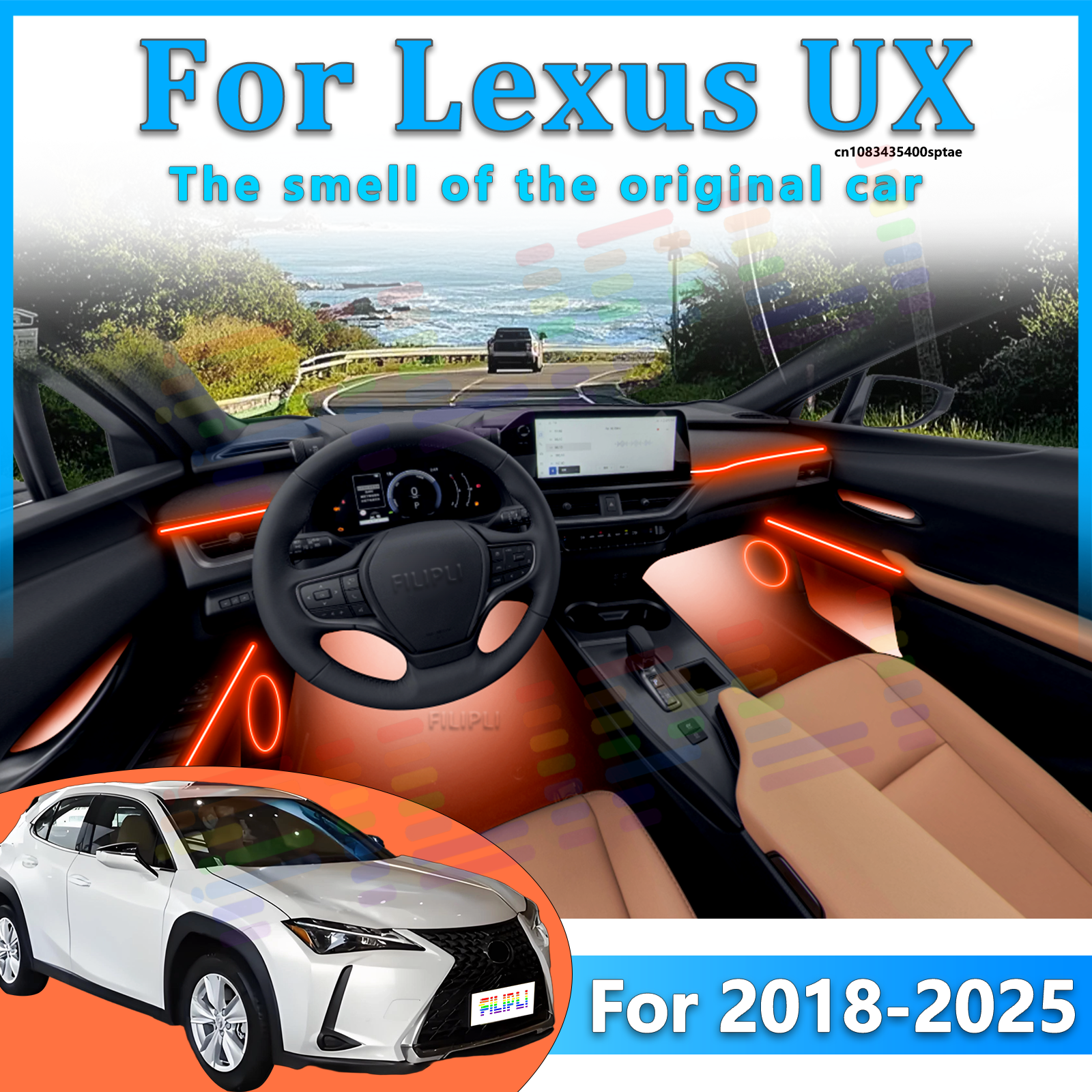 For Lexus UX 2018-2026 years T - Interior Design Apps recension och pris