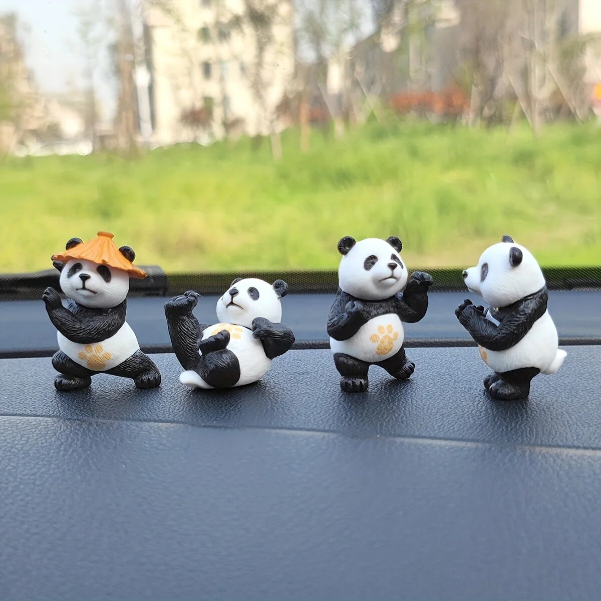 4pcs/set Panda Design Car Orna - Interior Design Course recension och pris