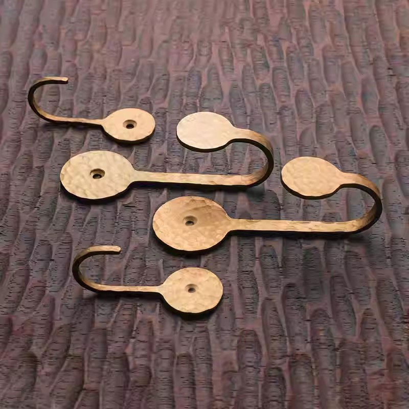 Solid Brass Hammer Wall Mounte - Antique Brass Hook recension och pris