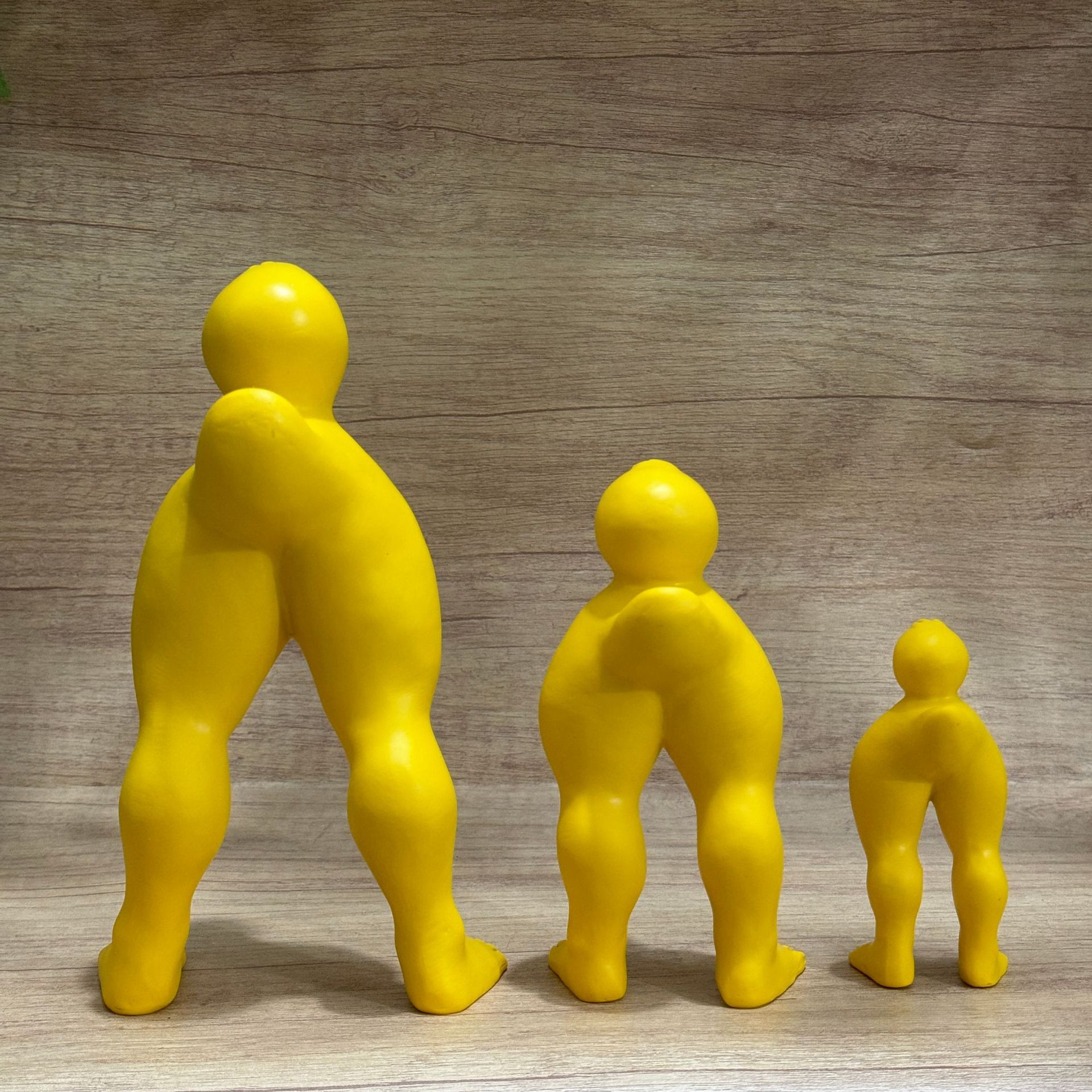 1PC S size muscle leg yellow d - Interior Design Course recension och pris