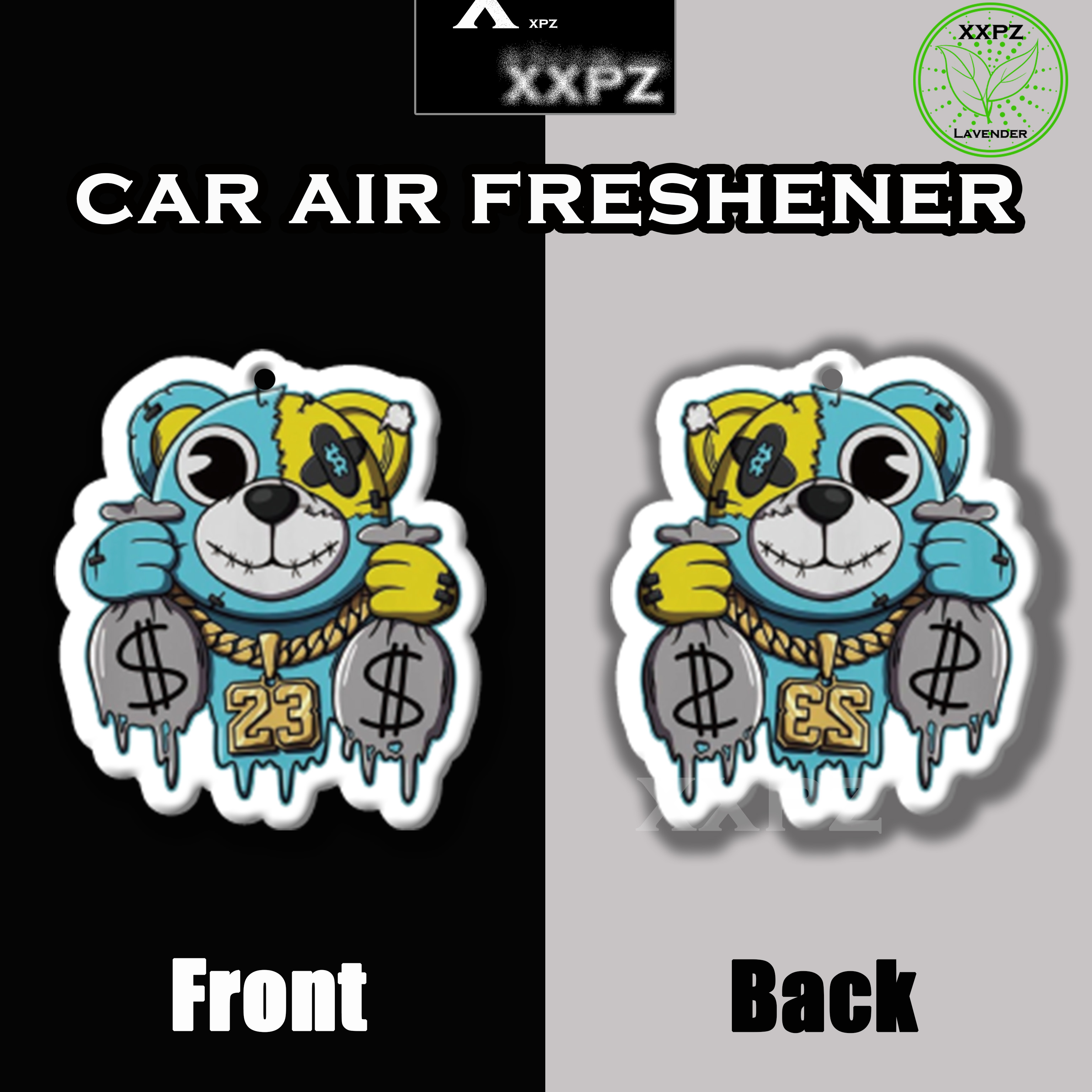 1/3pcs Bear Coin Bag Car Air F - Interior Design Elements recension och pris
