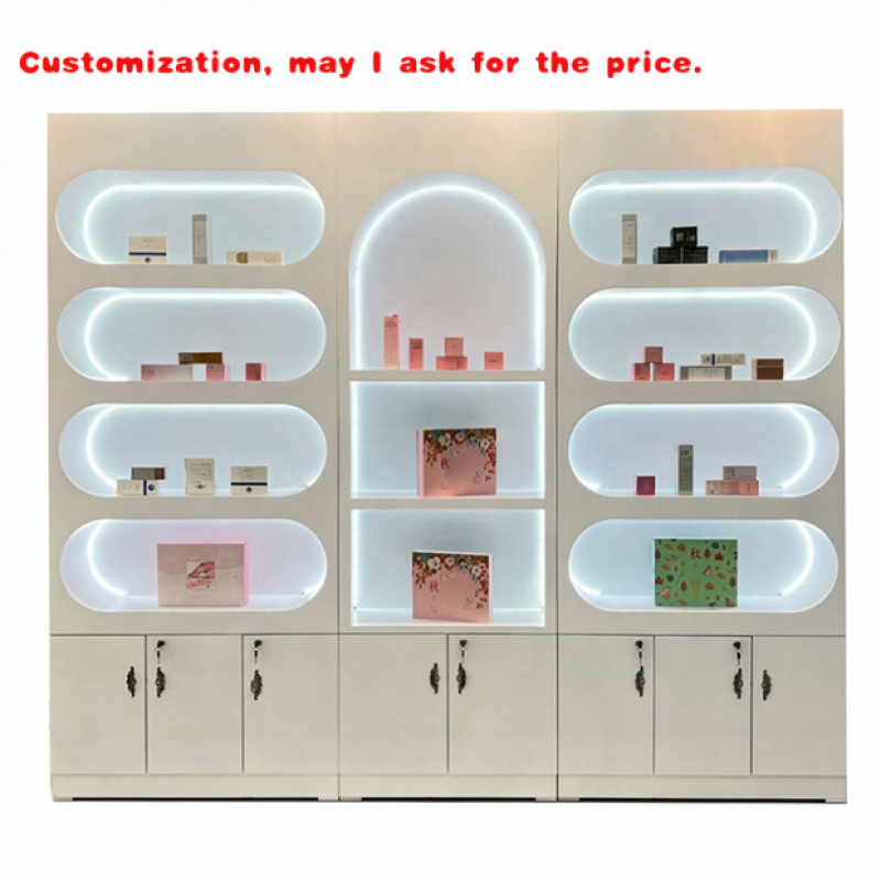 custom.Cosmetic Shop Interior  - Interior Design White And Wood recension och pris
