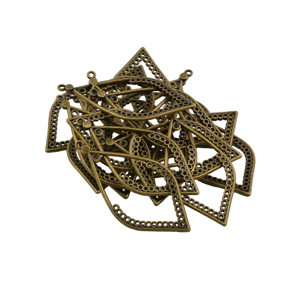 20 Pics Alloy Vintage Chandeli - Antique Brass Hook recension och pris