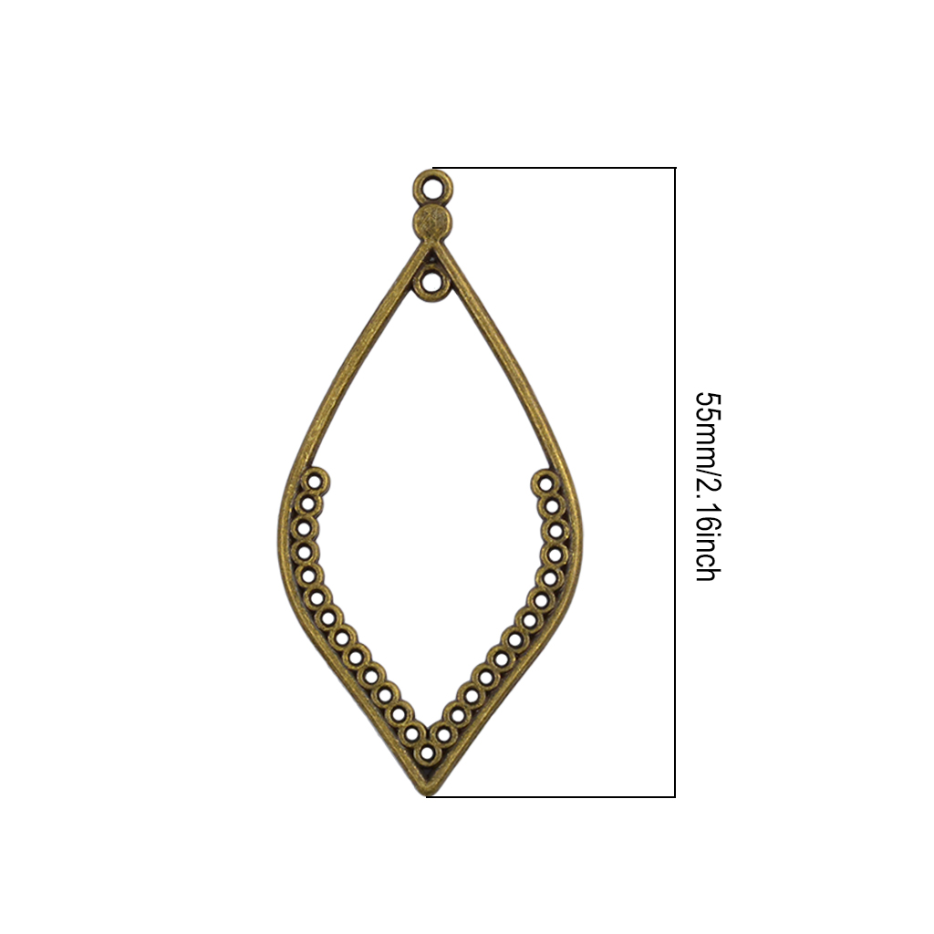 20 Pics Alloy Vintage Chandeli - Antique Brass Hook recension och pris