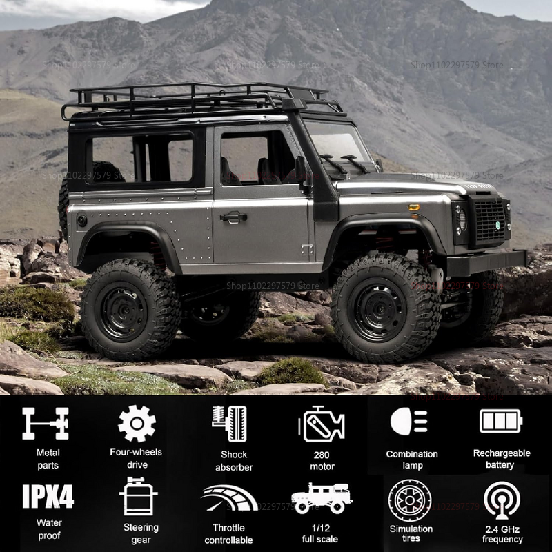 New 1:12 Scale RC Cars MN99s M - Interior Design Remote recension och pris