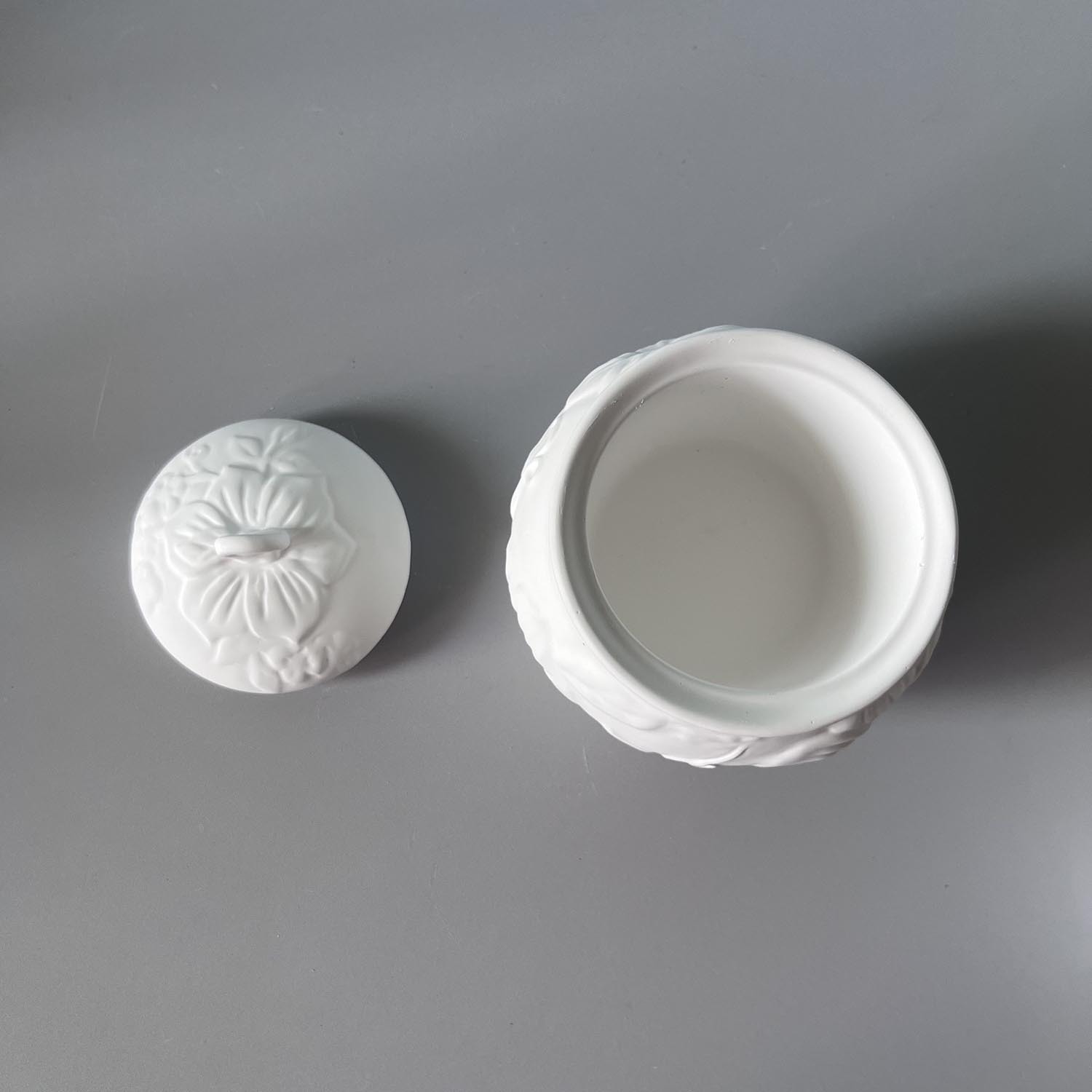 Embossed Pattern Jar Silicone  - Ceramic Candle Vessel recension och pris