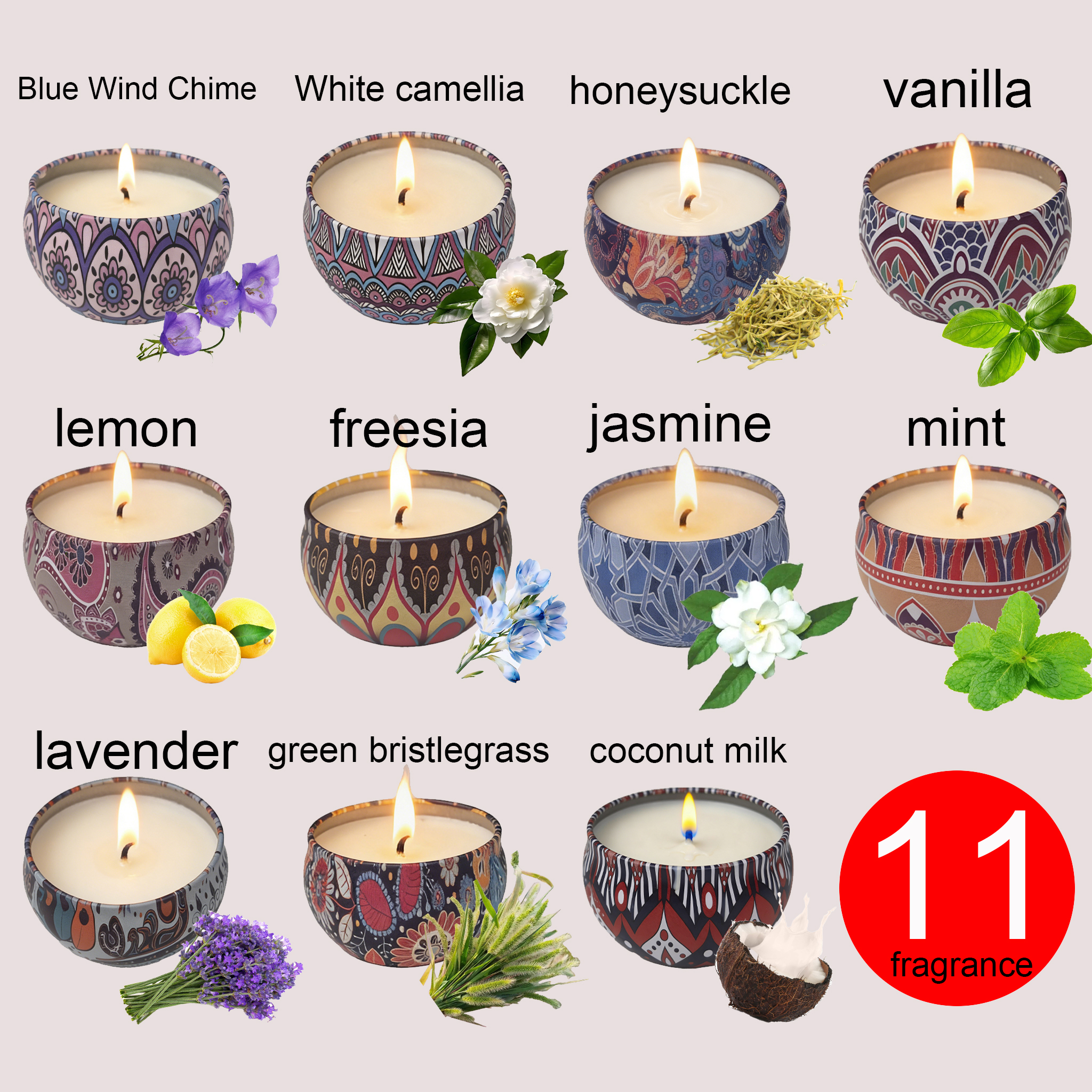 1 Pack of Ham-Scented Aromathe - Ceramic Candle Vessel recension och pris