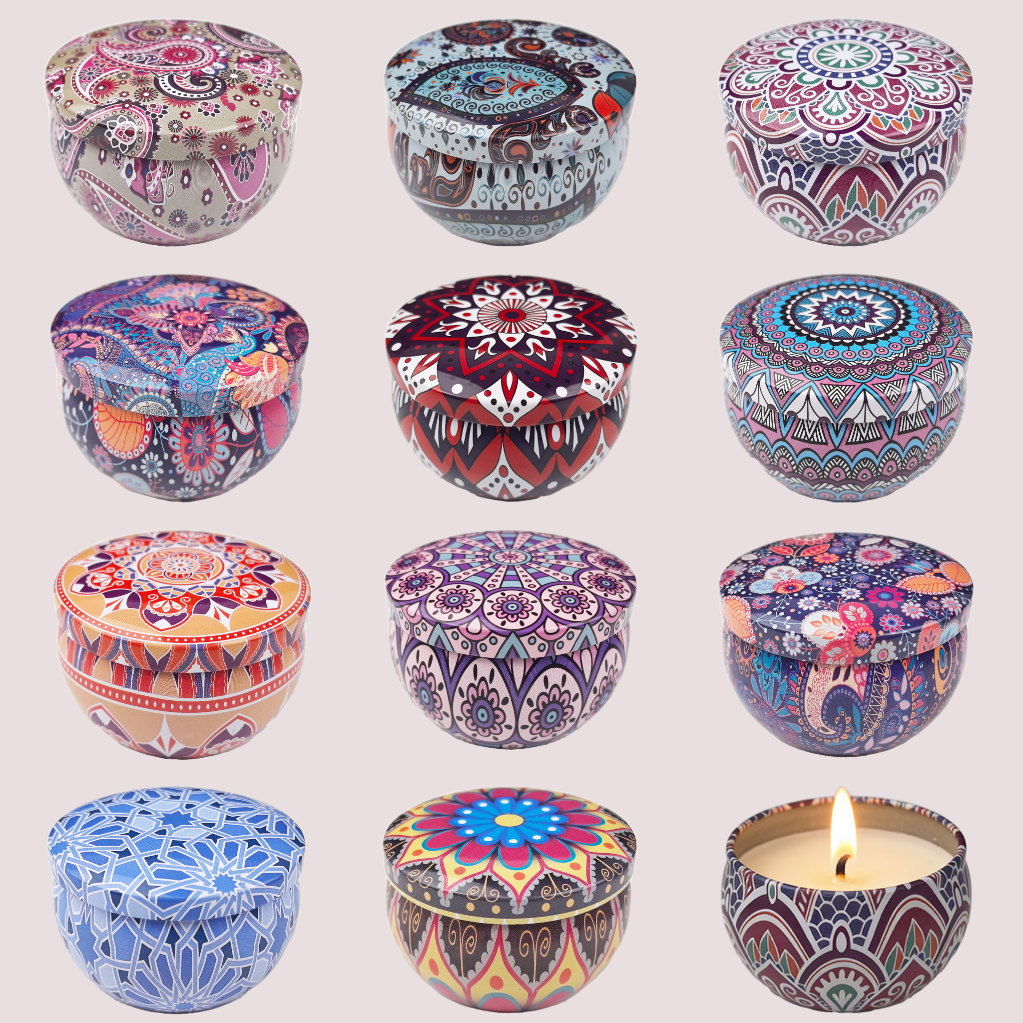 1 Pack of Ham-Scented Aromathe - Ceramic Candle Vessel recension och pris