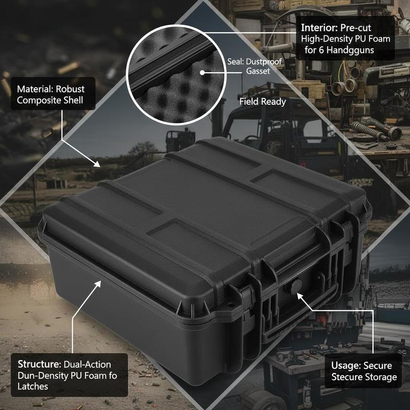 Gun Storage Box 15 x 12 x 10 I - Interior Design Home recension och pris