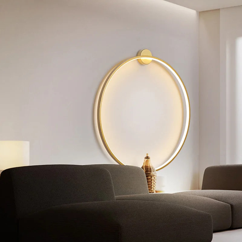 Modern Circle LED Wall Lights  - Interior Design Elements recension och pris