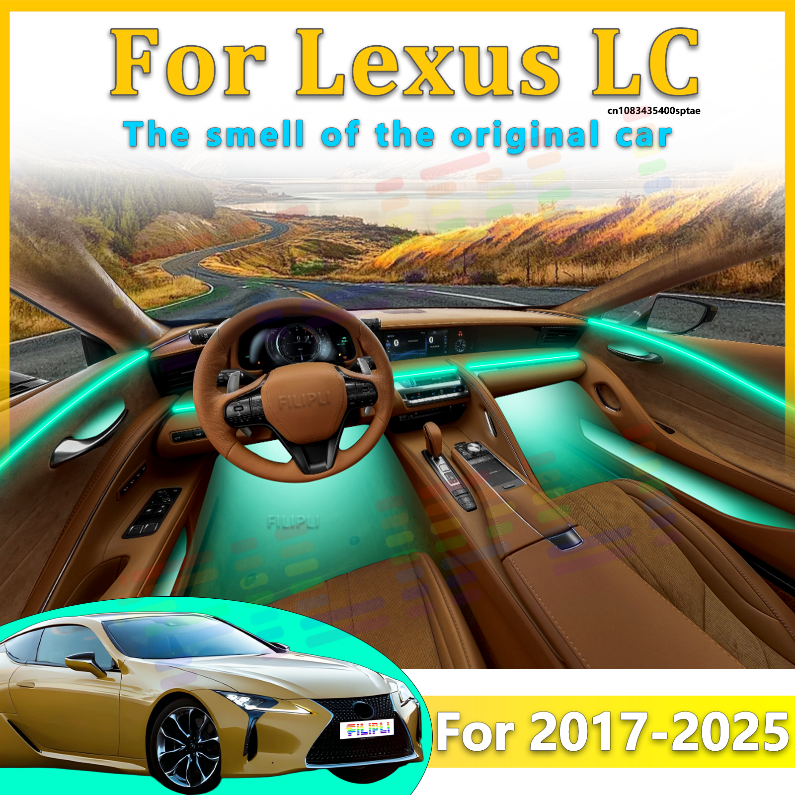 For Lexus LC 2027-2026 Premium - Interior Design Apps recension och pris